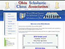 Tablet Screenshot of ohioscholasticchess.com