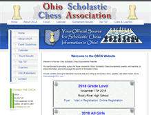 Tablet Screenshot of ohioscholasticchess.org